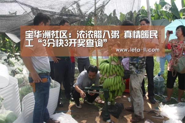 宝华洲社区:浓浓腊八粥 真情暖民工“3分快3开奖查询”(图2) 3分快3官网